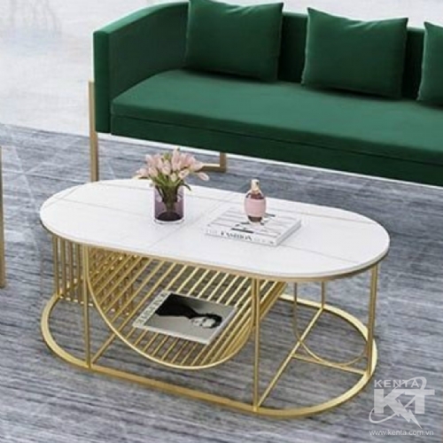 bàn sofa kính