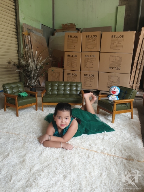 bộ ghế baby màu xanh bộ đội