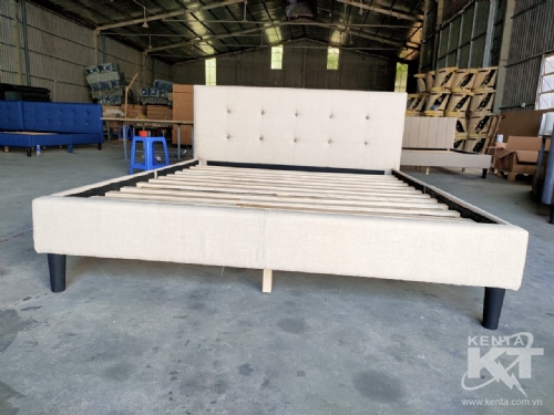 Giường T1 160x200 kem