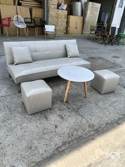 Bộ sofa bed simily xám