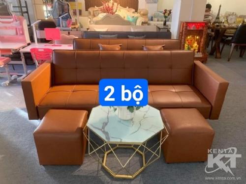 Bộ sofa da bò có tay simily