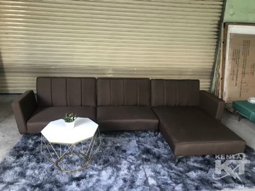 Sofa góc L nâu 2003 (D275 x R150)