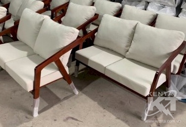SOFA KATAKANA ĐÔI gỗ cao su