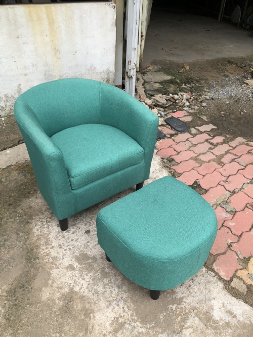 Sofa đơn xanh ngọc