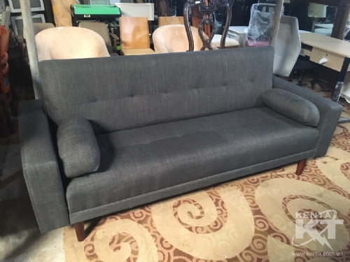 GHẾ SOFA BED MÀU XÁM ĐẬM