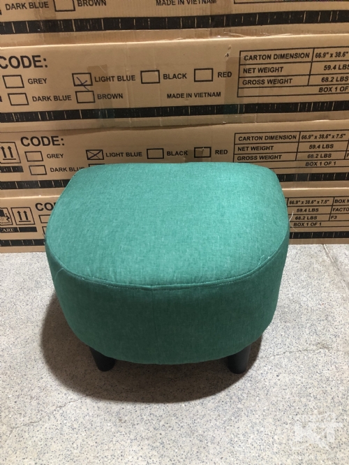 đôn sofa xanh ngọc 485x425x654