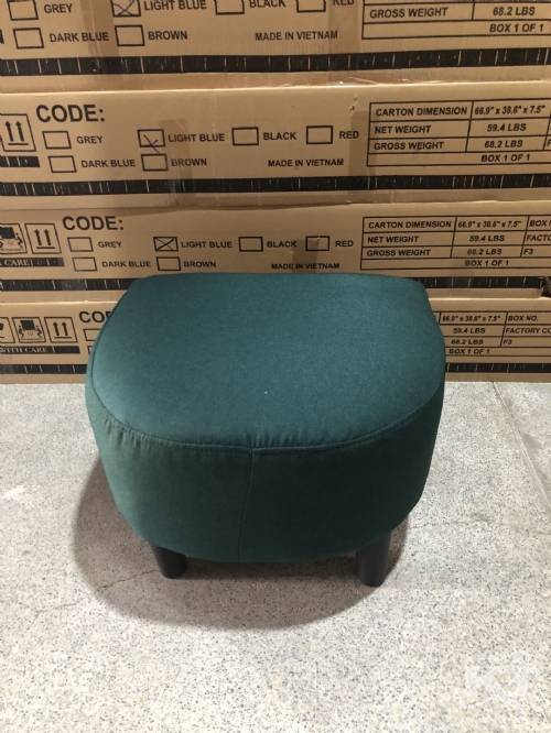 ghế đôn xanh rêu 485x425x654