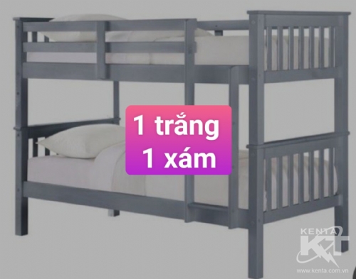 Giường tầng xám