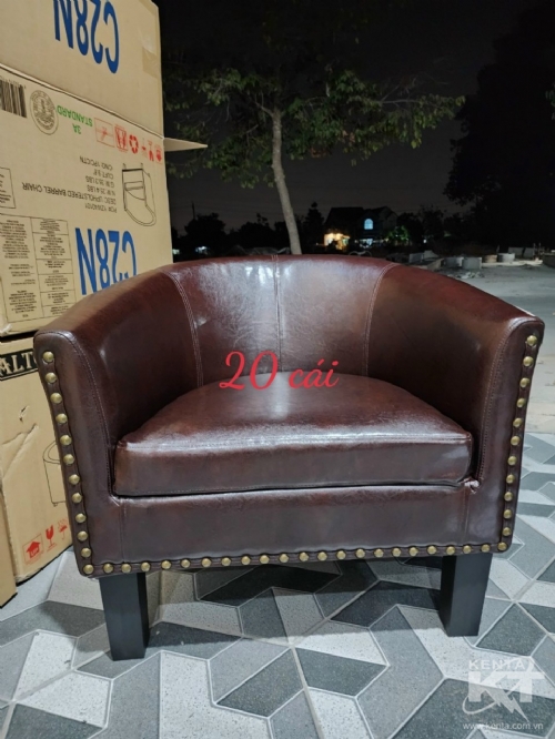 Sofa đơn nâu