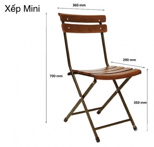 Ghế xếp mini