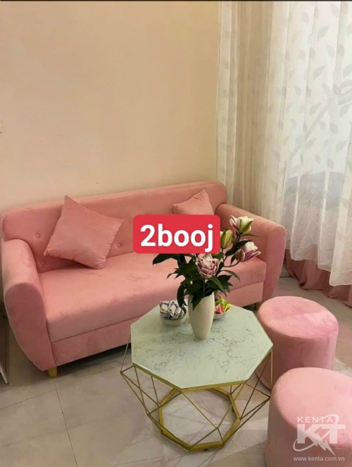 Bộ sofa nữ hoàng hồng