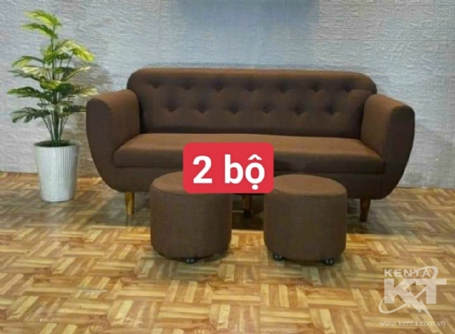 Bộ sofa nữ hoàng  nâu
