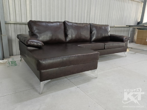 SOFA DA CHỮ L