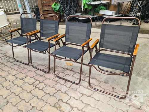 Ghế biển lùn nâu đen (thùng)
