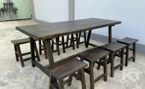 Bộ bàn ghế nhà hàng 80x180