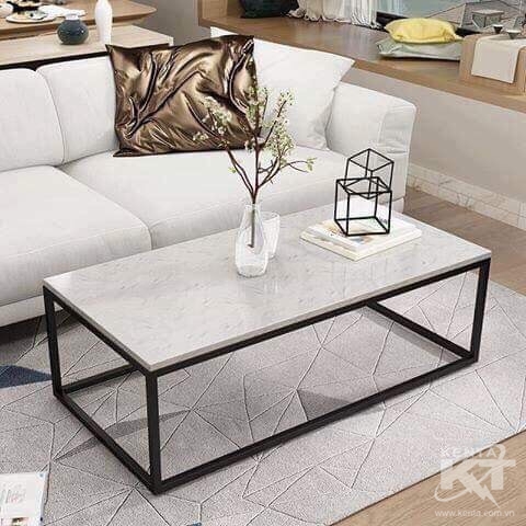 Bàn sofa mặt đá