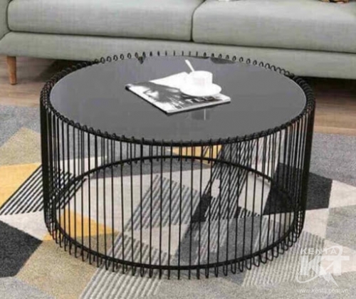 Bàn sofa lồng chim mặt kính